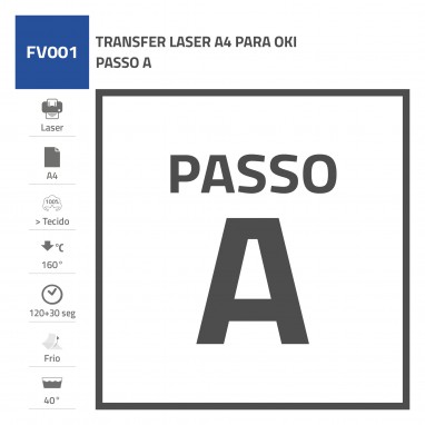 TRANSFER LASER A4 PARA OKI PASSO A