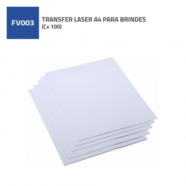 TRANSFER LASER A4 PARA BRINDES (CX 100)