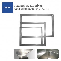 ARO EM ALUMINIO 584X640MM