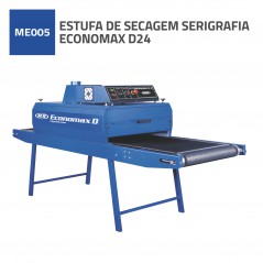 ESTUFA DE SECAGEM SERIGRAFIA ECONOMAX D24