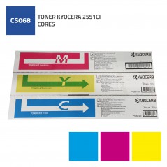 TONER KYOCERA 2551CI CORES