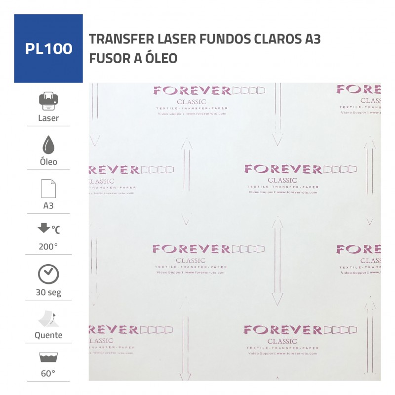TRANSFER LASER A3 FUSOR OLEO F.CLAROS CLASSIC/UNIVERSAL