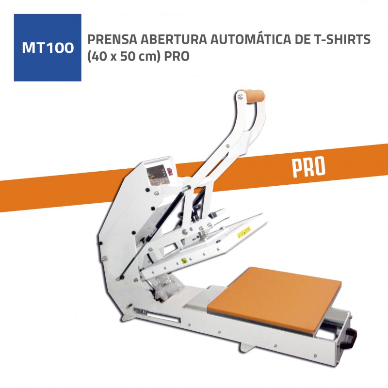 PRENSA DE ABERTURA AUTOMATICA DE T-SHIRTS 40X50CM PRO ( MT131)